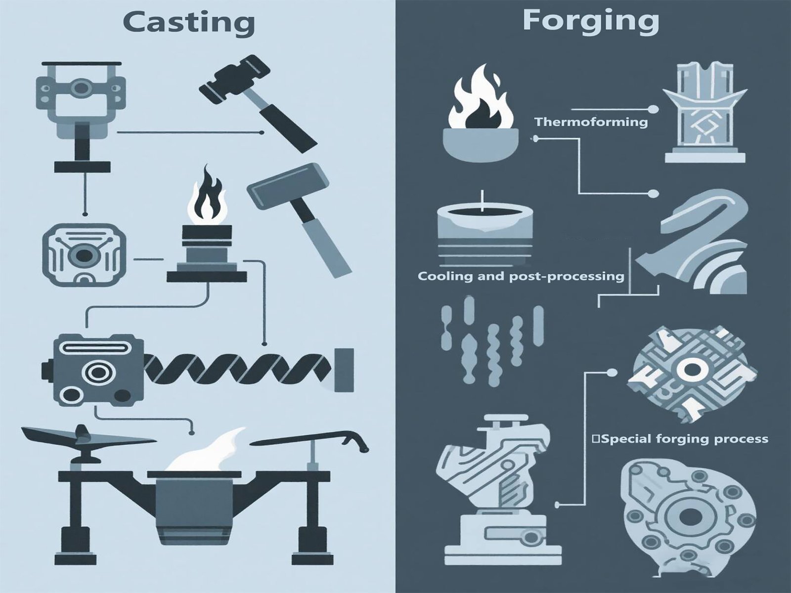 forging vs casting