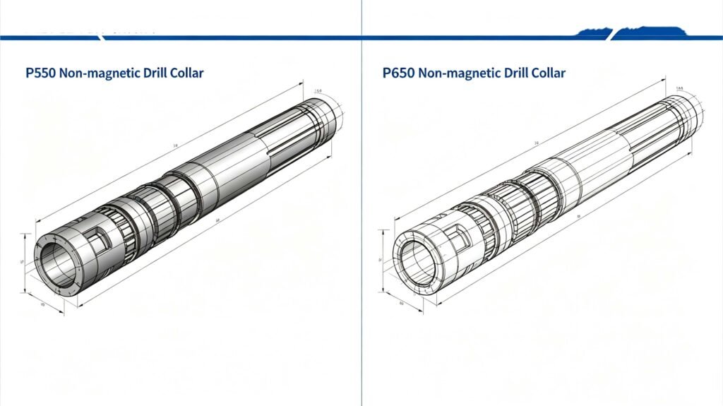 P550 vs P650 Non Magnetic Drill Collar: Which One Should You Choose?