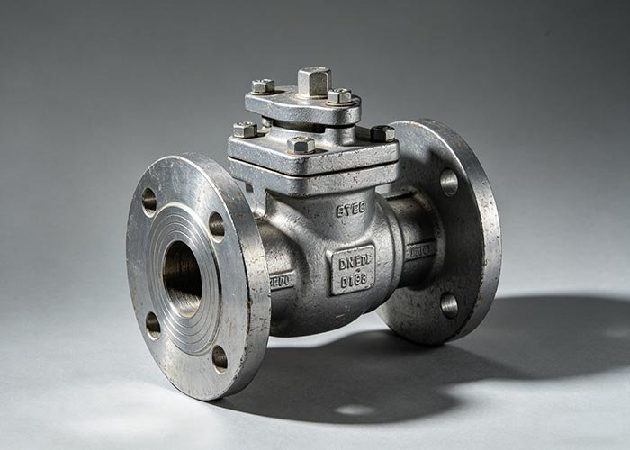 Valve body flange real shot